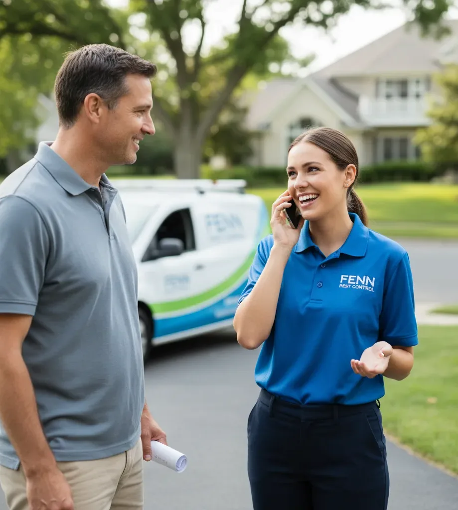 Fenn Pest Control customer support in Colgate